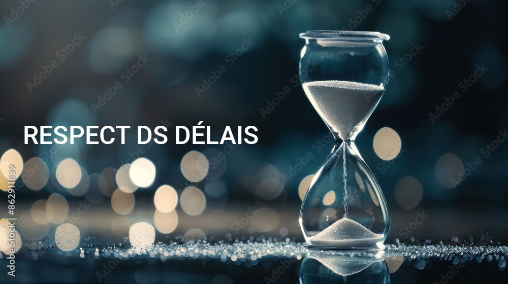Respect des delais